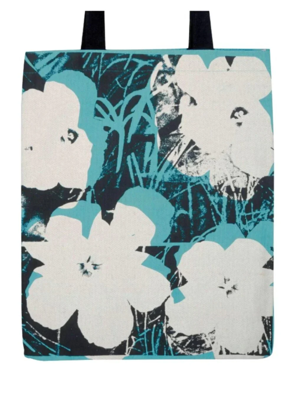 Galison Andy Warhol Foundation Poppies Tote Bag